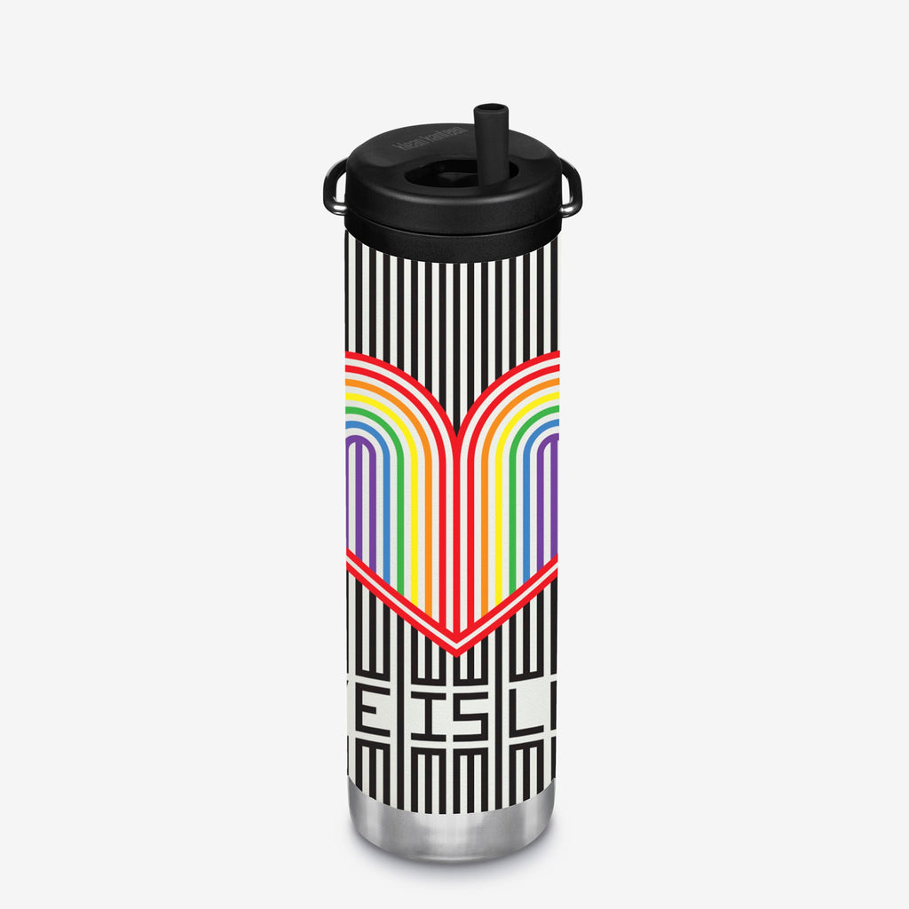 20oz TKWide with Twist Cap - Pride Stripes
